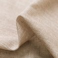 thumbnail image 3 of Curtainking Ferme Tige Poche Semi-Simple Rideaux de Café, Linge de Taupe Texturé, 26 x 24 Po (2 Panneaux), 3 of 6