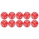 thumbnail image 1 of Dados de juego, 10 piezas de dados de 6 caras Dados de números estándar Características de vanguardia, 1 of 12