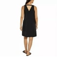 thumbnail image 3 of Banana Republic Women's V-Neck Sleeveless Cocktail Dress, Black, Small, 3 of 4