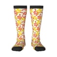 thumbnail image 2 of Lsque Snake Printed Crew Socks Men's Women's LightWeight Thin Casual Calf Socks ,Knee High Socks,Cotton Socks, 2 of 9