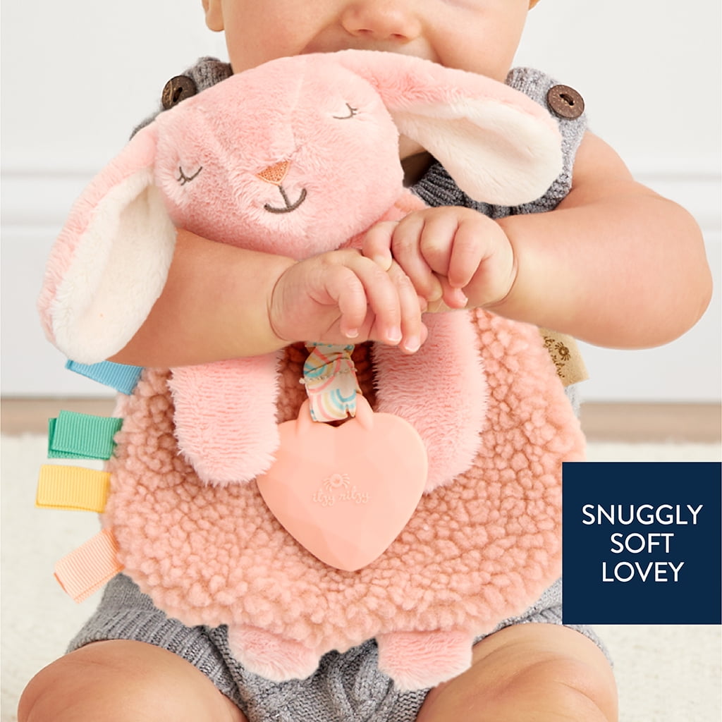 Itzy Ritzy Itzy Lovey Pink Bunny Plush
