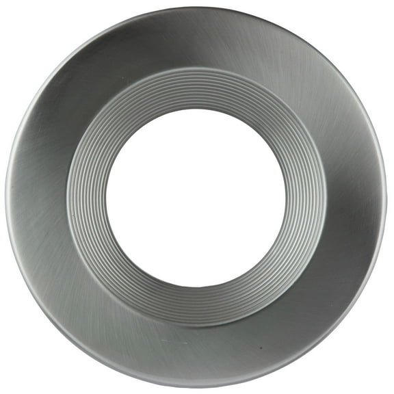 SUNLITE 6" Round LED Trim Retrofit Fixture, Brushed Nickel Finish