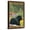 Canvas, variant on Art.com Big Bear Lake, California - Black Bear in Forest Art Print by Lantern Press, Black Frame Wall Art, 21" x 29"
