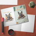 thumbnail image 3 of Belgian Malinois Mother Book Lover Living That Dog Mom Life Happy Mother's Day 5x7in Folded Greeting Card Sheepdog Dog Lover Gifts Single Note Card with Envelope - 03004, 3 of 5