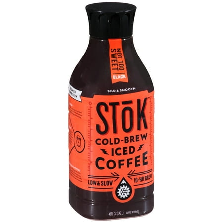 SToK Cold Brew Coffee, Black Unsweetened, 48 Oz. - Walmart 