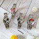 thumbnail image 4 of Reloj de acero con dibujos animados para niños y niñas, pulsera de cuarzo con diseño de Mickey Mouse y Minnie, ideal para regalo, 2024, 4 of 5