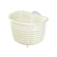 thumbnail image 3 of Sentmoon Kitchen Sponge Holders Sponge Holders Kitchen Sink Storage Basket Suction Wall Ginger Garlic Storage Box with Suction Cup Hole-free Sink Sponge Storage Basket, 3 of 10