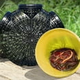thumbnail image 2 of Sinyiin Reusable Crabs Eel Cage Outdoor Crabs Loach Catching Basket Professional Lobsters Trap Fishing Cage Crabs Shrimp Traps, 2 of 17
