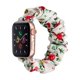 thumbnail image 1 of Compatible con Apple Watch Band 38 mm 40 mm 42 mm 44 mm Tejido floral suave Elástico Scrunchies iWatch Bands para Apple Watch Series 6, SE, 5, 4, 3, 2, 1 - Style5, S/38 BANYUO Electrónica, 1 of 4