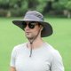 thumbnail image 5 of Soidarity Sombrero plegable de verano a prueba de sol con protector facial Tapa protectora extraíble Protector facial a prueba de polvo Escalada al aire Mochilas de mochilero Gris oscuro Soidarity OD022465-01, 5 of 6