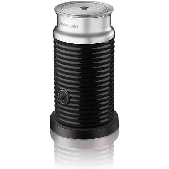 Nespresso Aeroccino 3 Milk Frother, Black, Steel