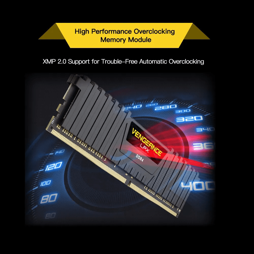 Corsair Vengeance LPX 8GB DDR4 3600MHz 3200MHz 2666MHz 1.35V