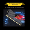 thumbnail image 2 of Vengeance LPX 8GB DDR4 3600MHz 3200MHz 2666MHz 1.35V Desktop Memory XMP2.0 Black 1PCS 8G 2666 MHz, 2 of 5