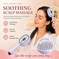 thumbnail image 4 of Electric Spray Air Cushion Massage Comb, 5 in 1 Air Cushion Brush, Electric Steam Brush for Hair with Fine Mist Spray, Retractable Bristles, Detangling Hair Brush for Wet Dry Curly Wavy Hair, 4 of 7