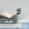thumbnail image 2 of Elegante Bandeja Multiusos Para Alimentos Y Artículos De Tocador Con Decoración De Pata De Perro De Hierro Para Guardar El Desayuno Y Elegante Organizador De Pañuelos Para Cafeterías Y, 2 of 8
