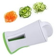 thumbnail image 3 of Cheers US Handheld Spiralizer Vegetable Slicer,4 in 1 Heavy Duty Veggie Spiralizer Zucchini Spaghetti Maker,Vegatable Spiral Slicer for Salad,Carrot,Fruit,Cucumber,Zucchini, 3 of 7