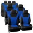 thumbnail image 1 of FH Group Car Seat Covers Full Set Blue 3D Air Mesh - Universal Fit, Automotive Seat Covers, Airbag Compatible, Split Bench Rear Seat, Washable Car Seat Cover for SUV, Sedan, 1 of 8