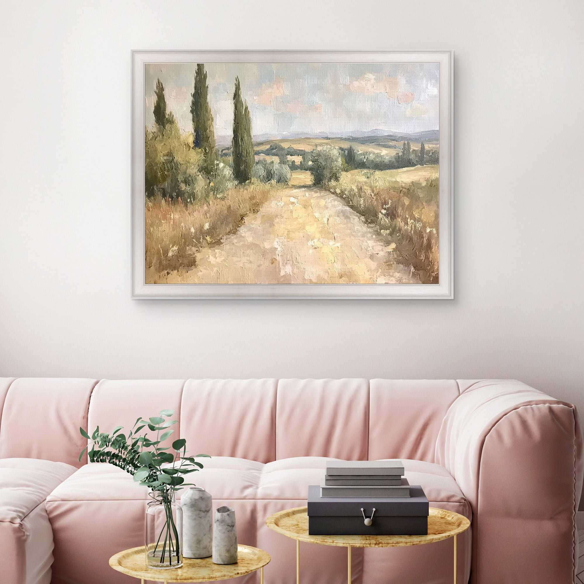 Tall Trees Framed Canvas