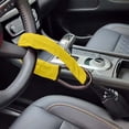 thumbnail image 2 of Car Steering Wheel Lock, Seat Belt Lock, Anti-theft Device, Small and Lightweight, Multifunctional, Fits Most Vehicles, SUV, Golf Cart Security, Yellow, 2 of 9