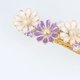 thumbnail image 3 of WEUVEB Clip Adornó Para Duradero Y Ligero Con Detalle Floral En Color Morado, 3 of 7
