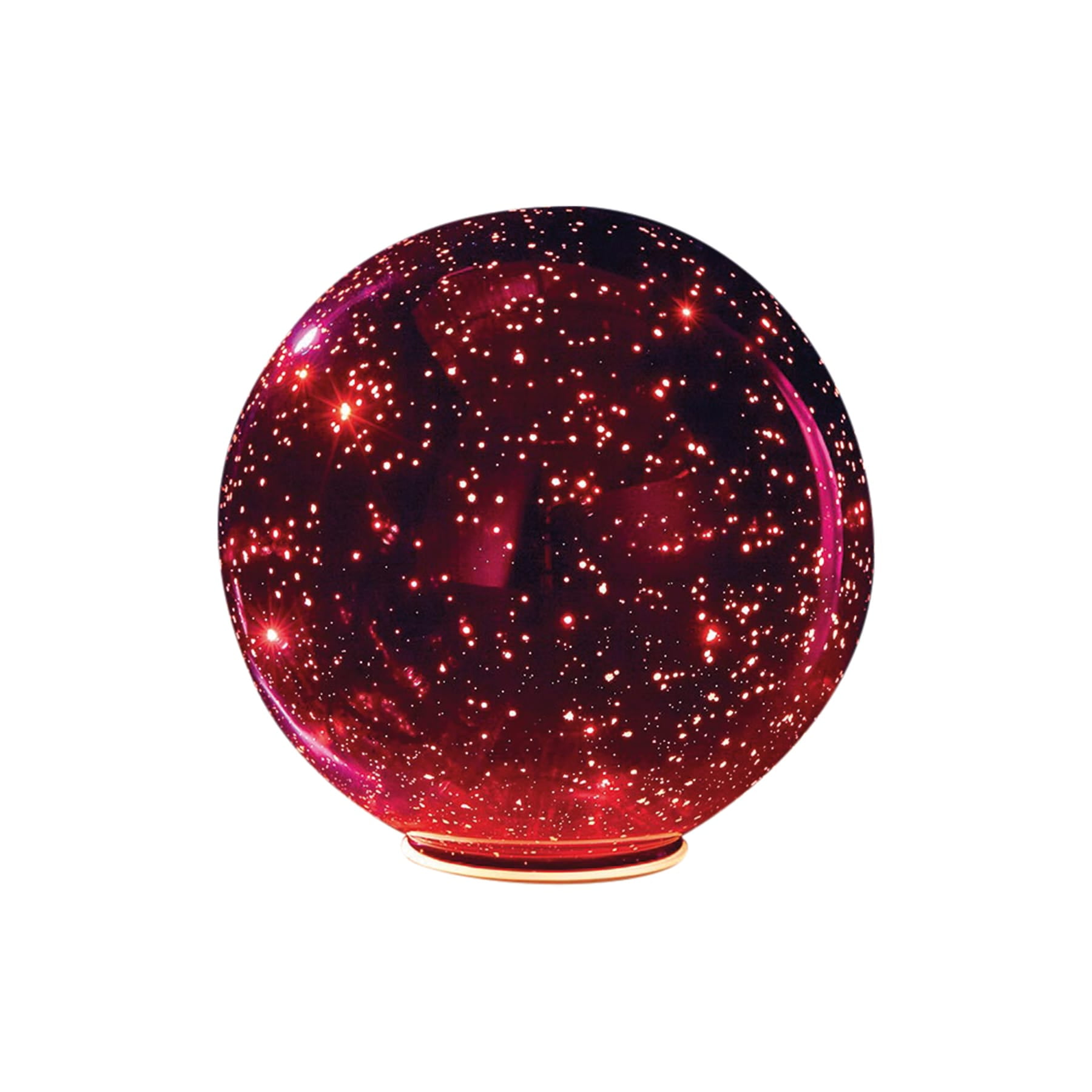 Lighted Mercury Glass Ball Sphere Holiday Home Decor ...