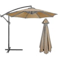 thumbnail image 2 of 3m Round Garden Parasol Umbrella Outdoor Patio Sun Shade Canopy 3m 6/8x Arm, 2 of 5