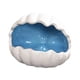 thumbnail image 3 of Nido de cerámica para hámster, cueva, escondite, linda casita para animales pequeños, hábitat para ratones. Azul, 3 of 9