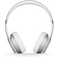thumbnail image 4 of Restored Beats Solo3 Wireless On-Ear Headphones - W1 Chip, Class 1 Bluetooth, 40 Hours of Listening Time, Built-In Microphone and Controls - (Silver) (Refurbished), 4 of 8