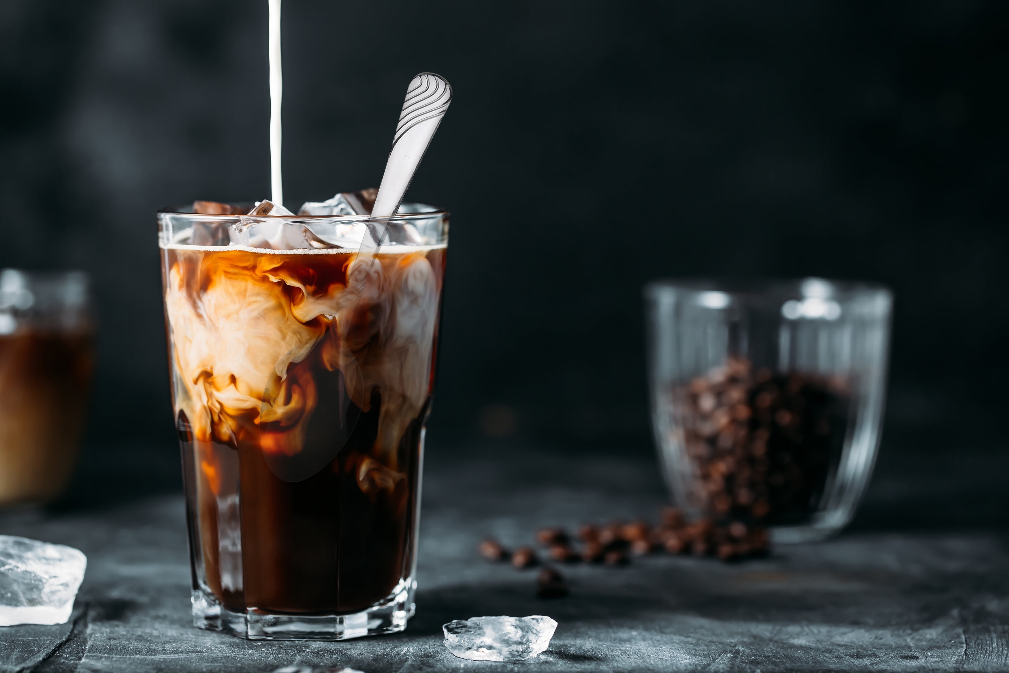 Mainstays Swirl Stainless Steel Teaspoon, Adult 4-Piece Set, Silver