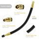 thumbnail image 2 of Extensión De Válvula De Neumático De 8,25 Pulgadas, Extensores De Vástago De Válvula Flexible Con Adaptador De Extensión De Válvula De Neumático Schrader De Latón, Compatible Con Coches, Camiones, Mot, 2 of 5