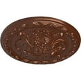thumbnail image 3 of Ekena Millwork 11 3/4"OD x 3/8"P Stockport Ceiling Medallion, Hand-Painted Copper Penny, 3 of 6