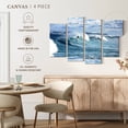 thumbnail image 5 of Elephant Stock Margaret River Surfer Wall Art - Horizontal Multi Panel Canvas - Living Room Wall Decor - Hobbies And Lifestyle Multi Panel - Blue And Teal Decor - 75" x 48", 5 of 8