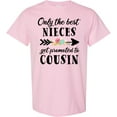thumbnail image 3 of Inktastic Only the Best Nieces Get Promoted to Cousin T-Shirt, 3 of 5