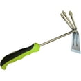 Garden Guru Hand Cultivator Rake Hoe Tiller Tool, Stainless Steel ...