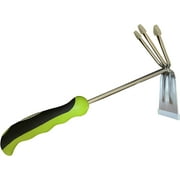 Garden Guru Hand Cultivator Rake Hoe Tiller Tool - Stainless Steel for Ultimate Strength - Rust Resistant - Ergonomic Handle - Great for Gardening Cultivating Loosening Weeding