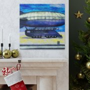 Lofty Art Deco Blimp - Canvas