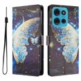 thumbnail image 1 of FOXDOCK Funda Tipo Cartera para Motorola Moto G75 con Soporte y Correa – Diseño de Patrones Lindos, 1 of 6