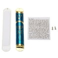 thumbnail image 6 of BRTAGG Mezuzah Case with Double Sided Tape, 5.5" Tall, Blue & Gold, Easy Peel and Stick Mezuzah Cover (for 4.3" Scroll), 6 of 6