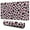 Pink and Black-1, variant on Long Mouse Pads for Desk,Pink and Black Of Leopard Print Desk Mats on Top Of Desks, Desk Mouse Pad Extra Large with 3mm Non-Slip Base and Stitched Edge for Gaming,Office,Work,Home 31.5"x11.8"