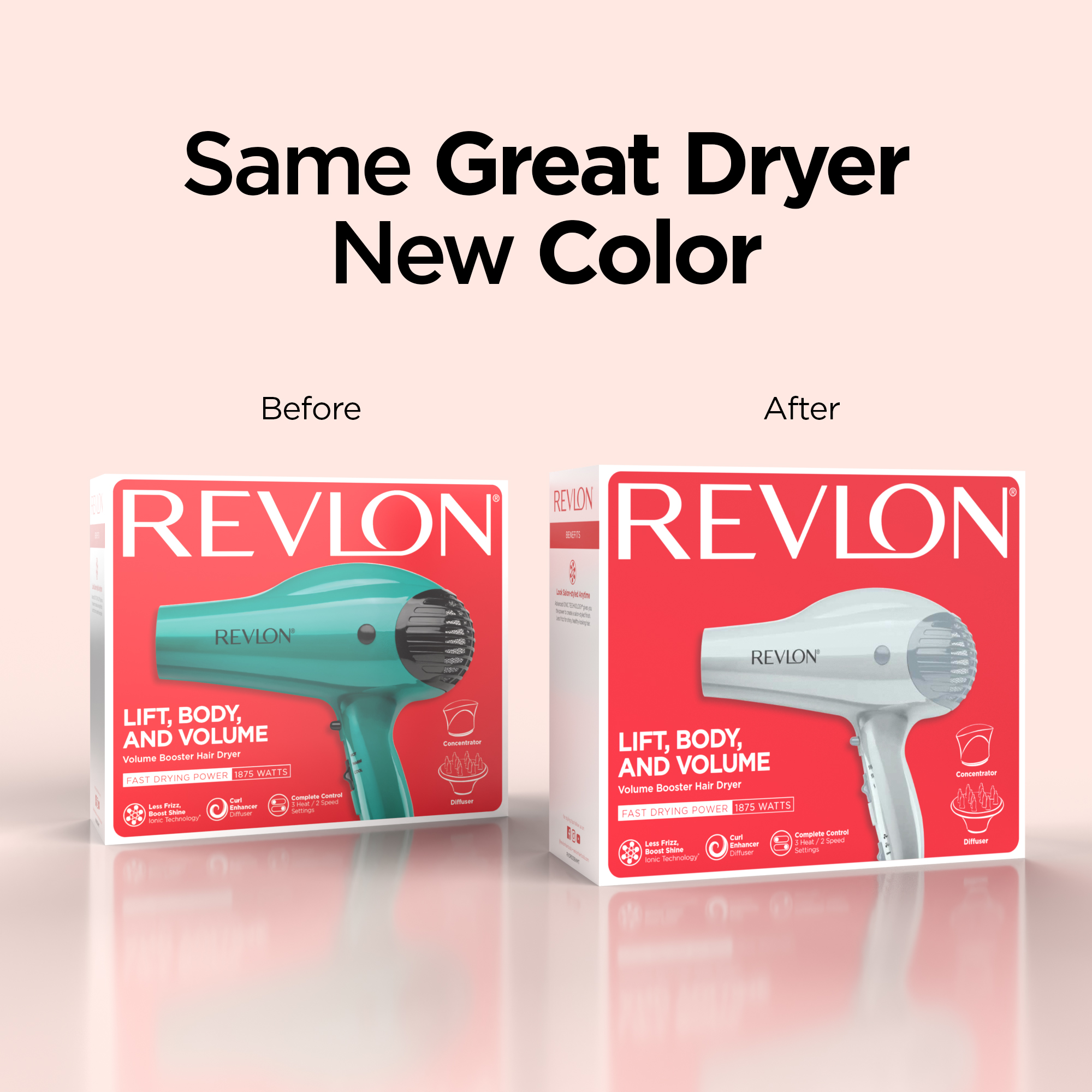 Revlon Ionic Volume Booster Hair Dryer, 1875W photo 6