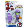 thumbnail image 2 of Marvel: Spidey and His Amazing Friends Green Goblin Kids Toy Action Figure for Boys and Girls (5”), 2 of 6