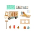 thumbnail image 2 of Juego de rol de tienda de juguetes de helado de madera, juego de comida y juguetes de cocina para niños de 3 años Estilo B, 2 of 10
