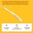 thumbnail image 3 of Wireless Earbuds Bluetooth 5.4 Headphones Ear Buds with Mic & LED Power Display IPX7 Waterproof Mini Earbud Stereo Sound Ultra-Light Earphones for Phone Sports Exercise Running Working Gym - Yellow, 3 of 7