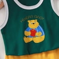 thumbnail image 4 of Kaprioy Toddler Boys Outfit Sets Summer Sleeveless Cotton Shorts and Shirts Set, 4 of 5
