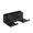 Multicolor A As Shown, variant on Hzrsly Hair Dryer Rack Wall Mounted Storage Bracket with Three Compartments and Hooks for Bathroom Organization