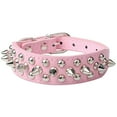 thumbnail image 2 of Collier Rivet pour Chien avec Clous en Simili Cuir Boucle Col, 2 of 8