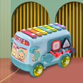 thumbnail image 4 of Música para Juguetes de autobús Sunnimix Juguete musical para niño niña Verde, 4 of 7