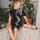 thumbnail image 4 of Balery Cool Black And White Dragon Conjunto de Pijama Infantil de Manga Corta con Estampado – Ropa de Dormir de Algodón Suave-3X-Large, 4 of 6