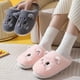 thumbnail image 5 of Cute Cat Slippers Fluffy Furry Women Home Platform Slippers Men Winter Plush Slides Indoor Fuzzy Slippers Lovely Cotton Shoes, 5 of 5