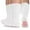 White（3 pairs）, variant on NOVAYARD 3 Pairs Non Slip Hospital Socks Wide Crew Edema Bariatric Socks